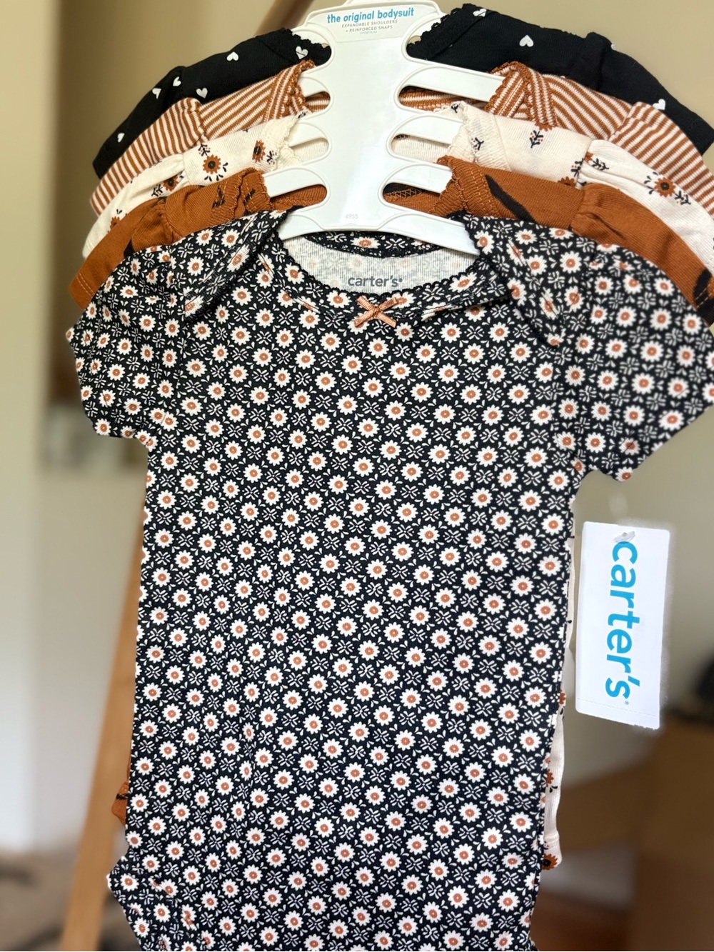 Carter's Bundle of Onesies, Fall colors